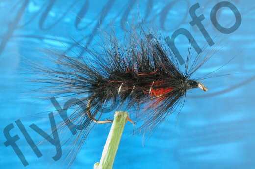 Fish4Flies Hairy Black Matuka
